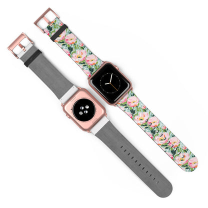 Watercolour Blossom - Apple Watch Strap