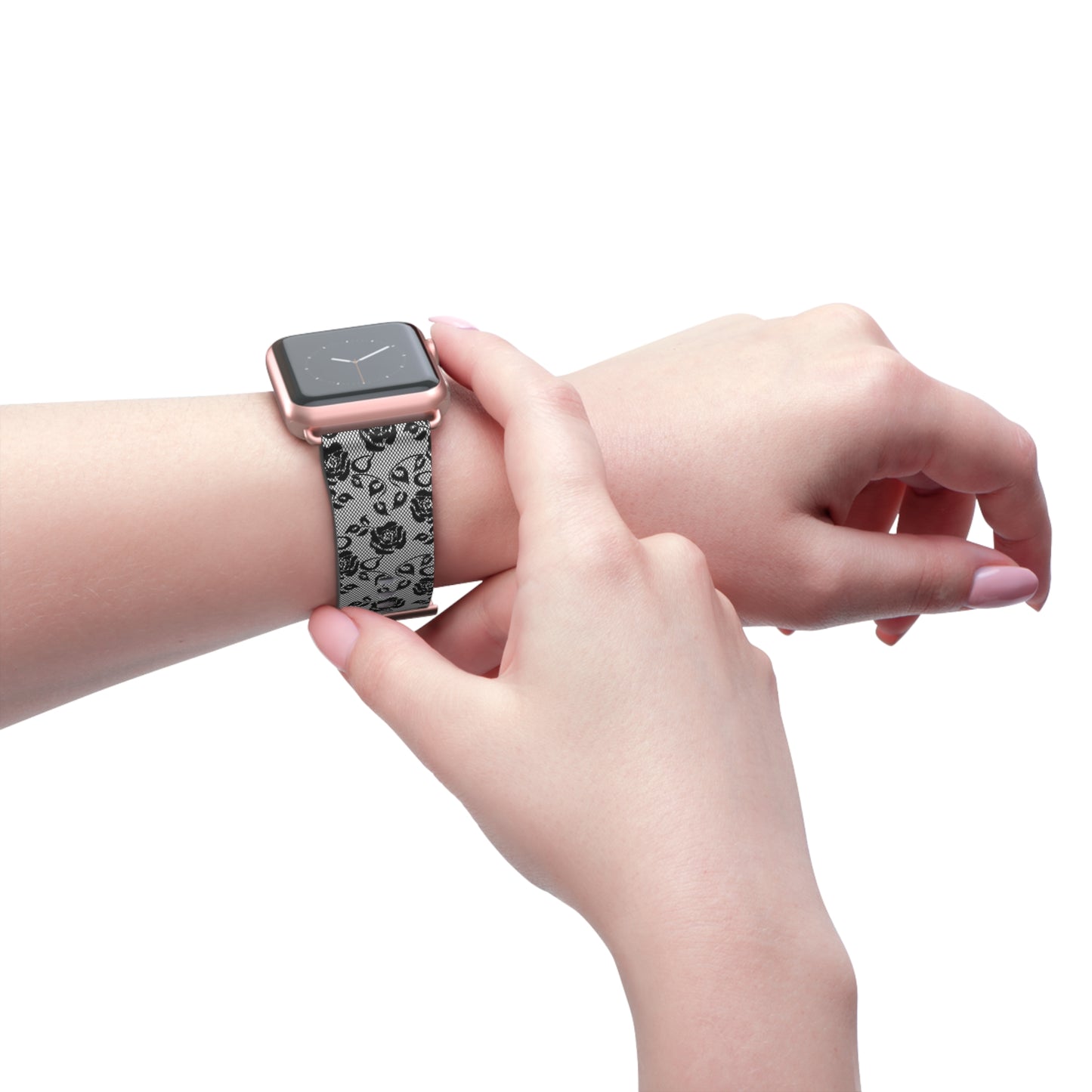 Lace Noir - Apple Watch Strap