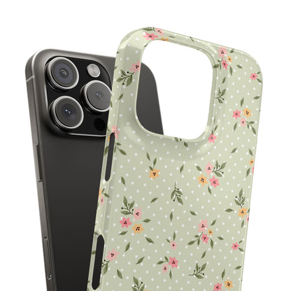 Daisy Dots - iPhone Snap Case