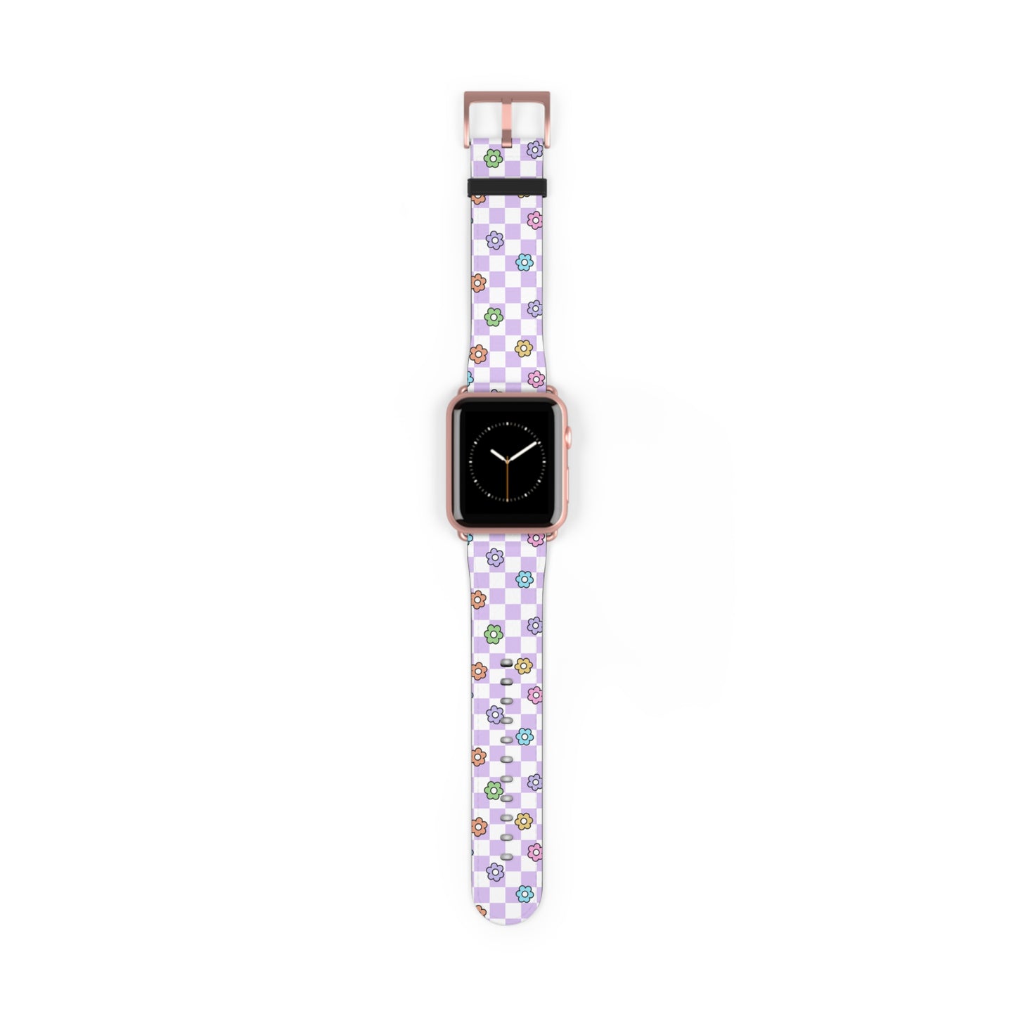 Checkered Bloom - Apple Watch Strap