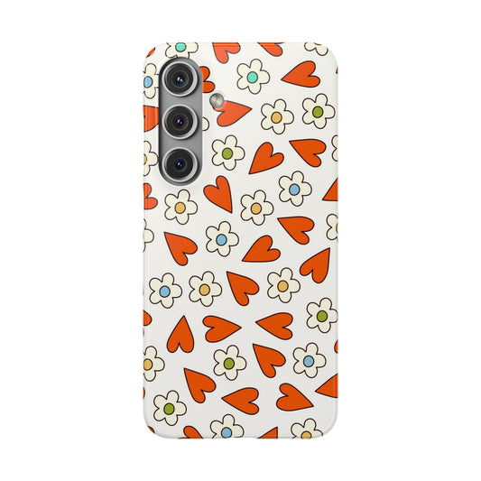 Groovy Love Bloom - Samsung Snap Case