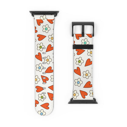 Groovy Love Bloom - Apple Watch Strap