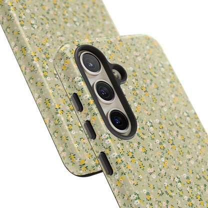 Ditsy Green - Samsung Tough Case