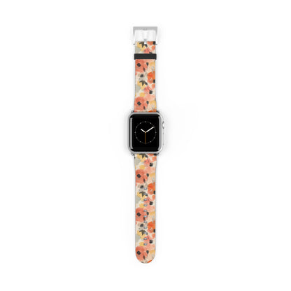 Poppy Paintstorm - Apple Watch Strap