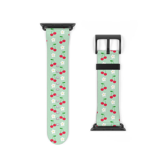 Mint Cherry - Apple Watch Strap